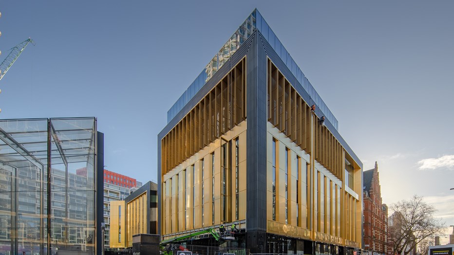 In this image you can see how close the Outernet building is to Tottenham Court Road station