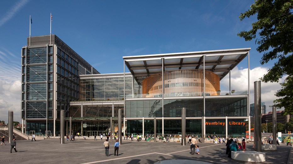 Brent Civic Centre, photography by Morley Von Sternberg