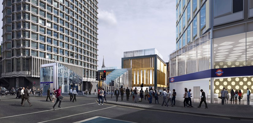 The new St Giles Circus development