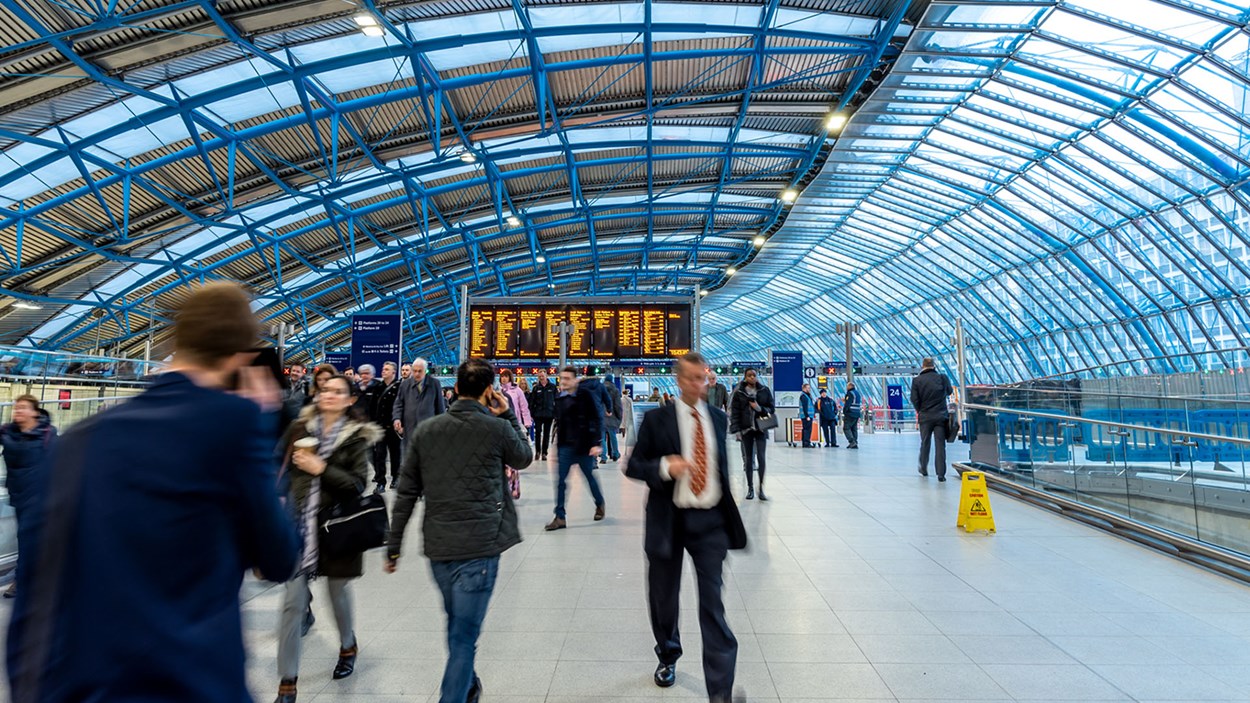 Waterloo station, where Skanska carried out a major mechanical and electrical fit out