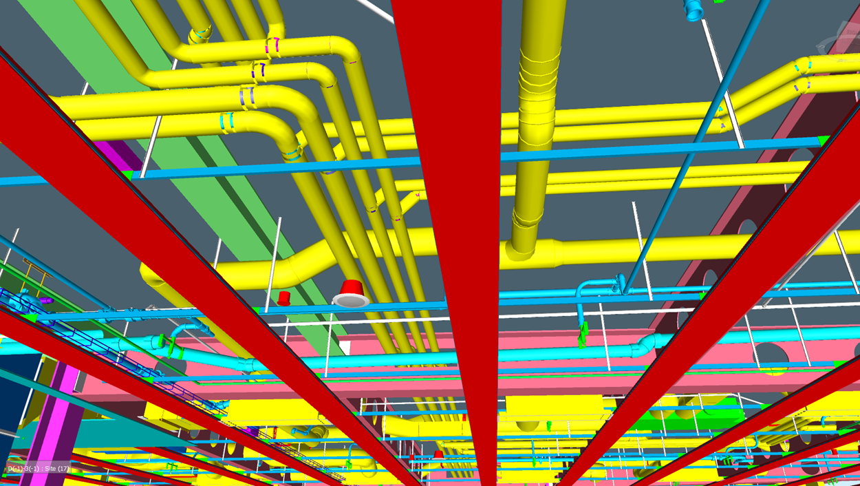 A 3D model of a Skanska project